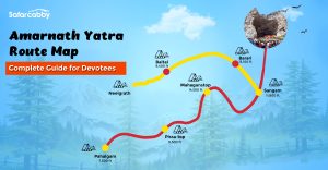 Amarnath Yatra Route Map